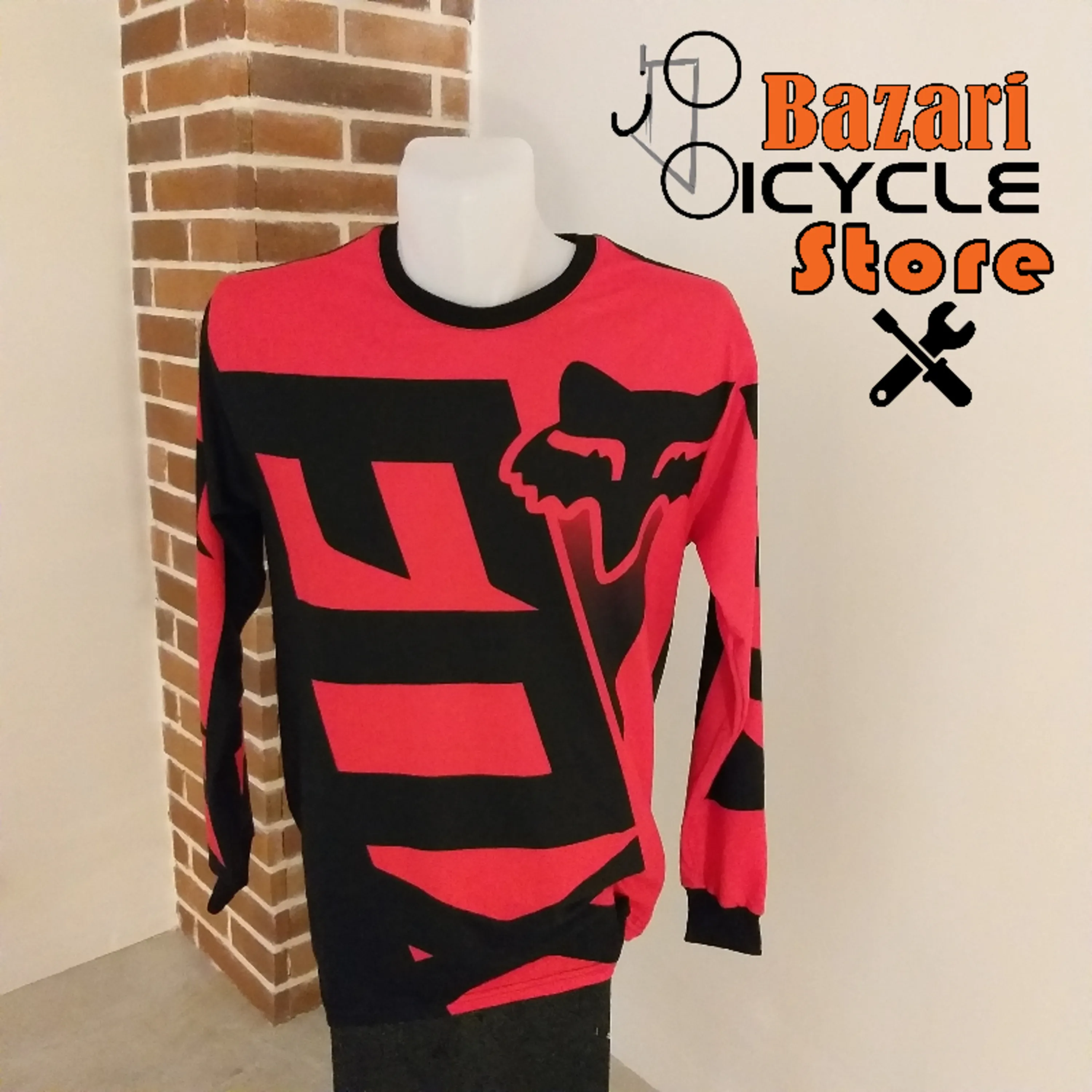 پیراهن دوچرخه سواری طرح فاکس (FOX)